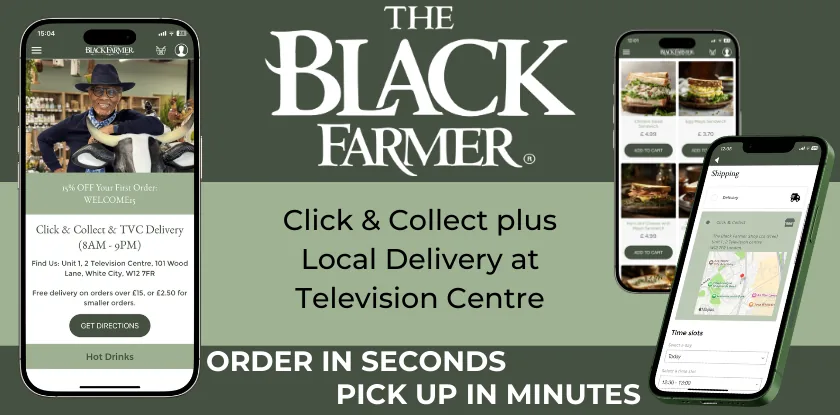 Campanha de Click & Collect: "Order in seconds, pick up in minutes" (encomende em segundos, levante em minutos)