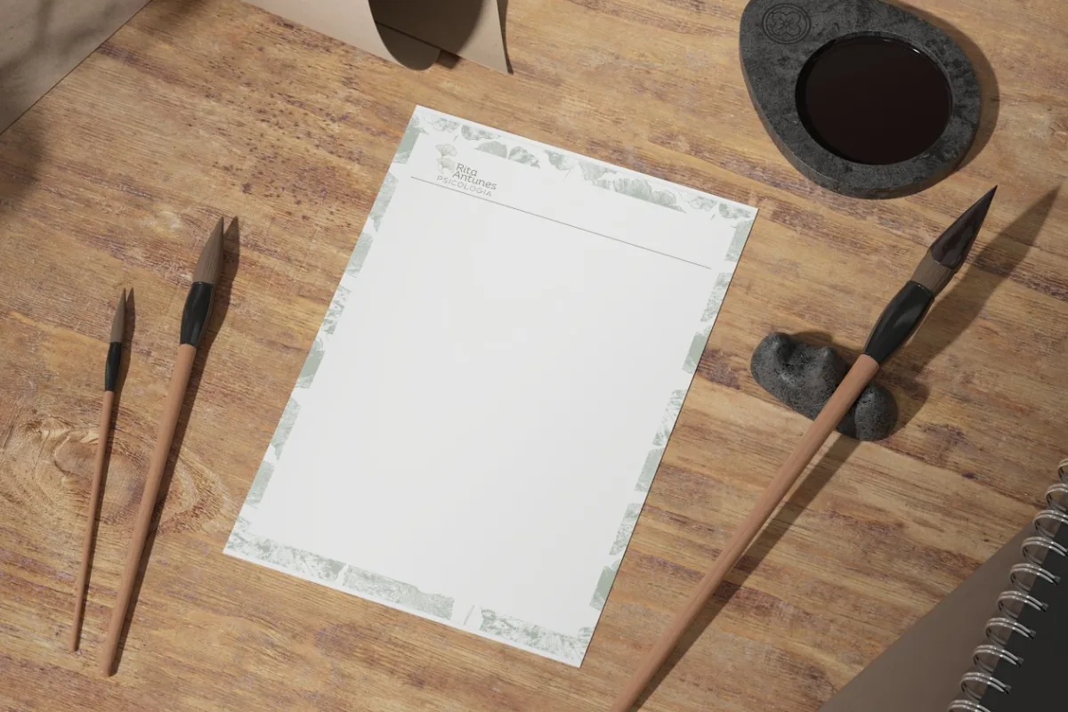 Mockup de papelaria